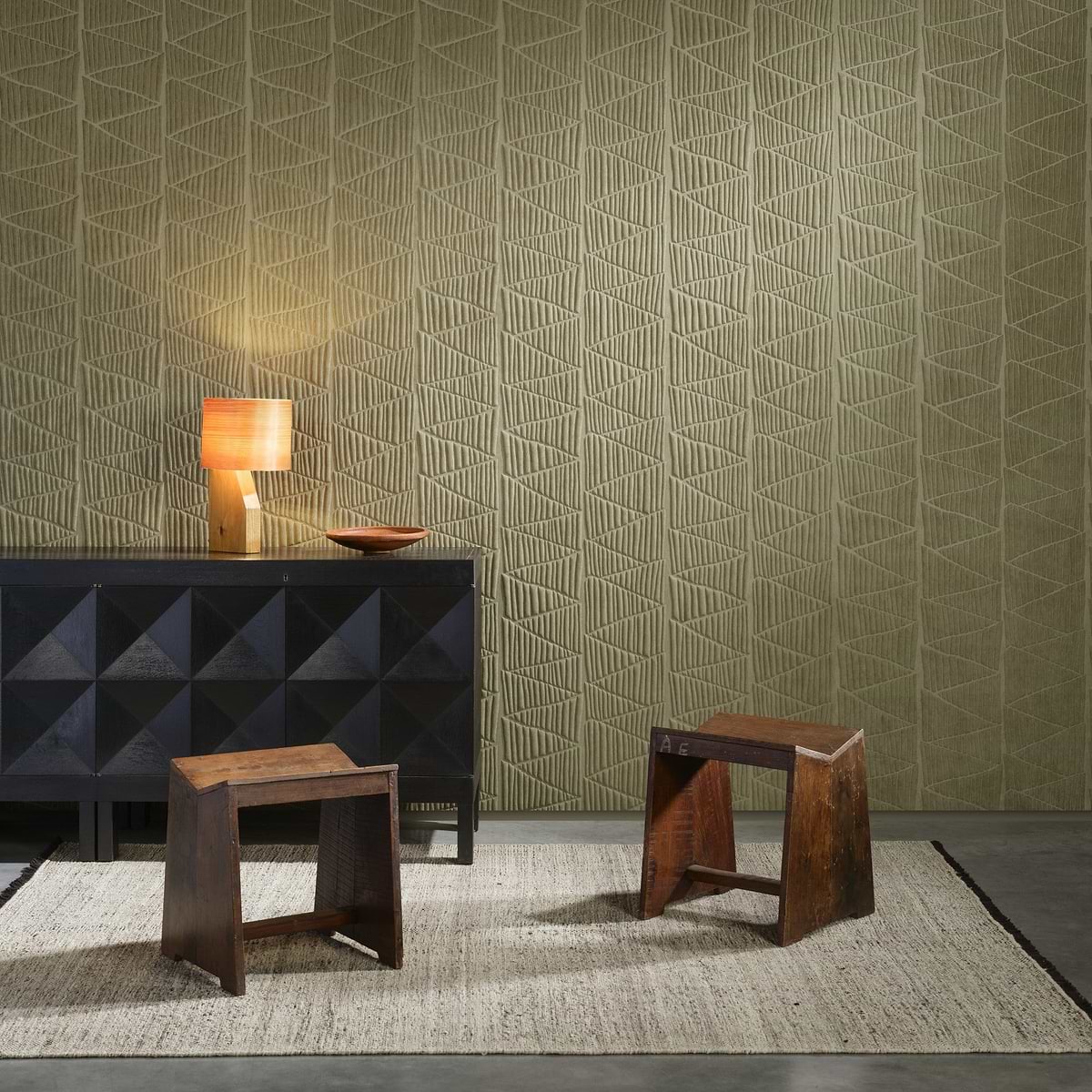 Memphis Tapetenkollektion Arte: 3D muurbekleding geïnspireerd op het oude Egypte