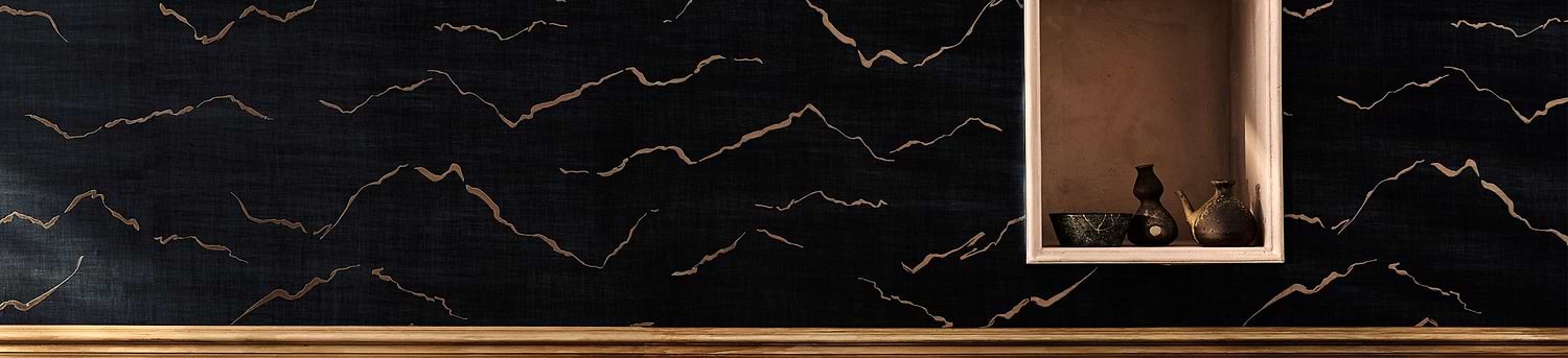 Black Edition Behang: High end luxe behang