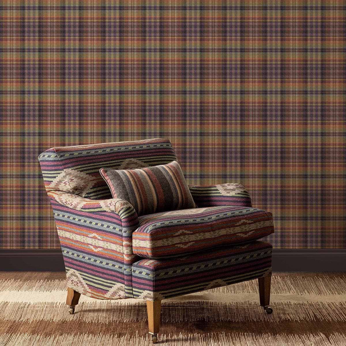 Mulberry behang-Selected Wallpapers &amp; Interiors