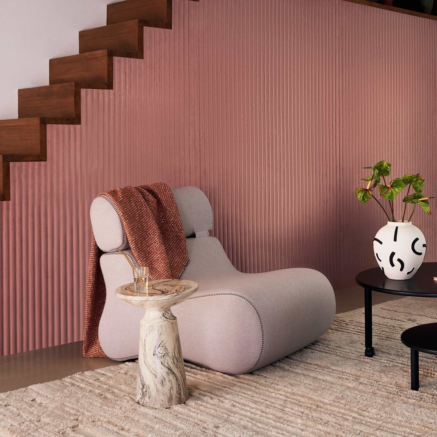 Rayures Jumelles wallpaper collection Elitis