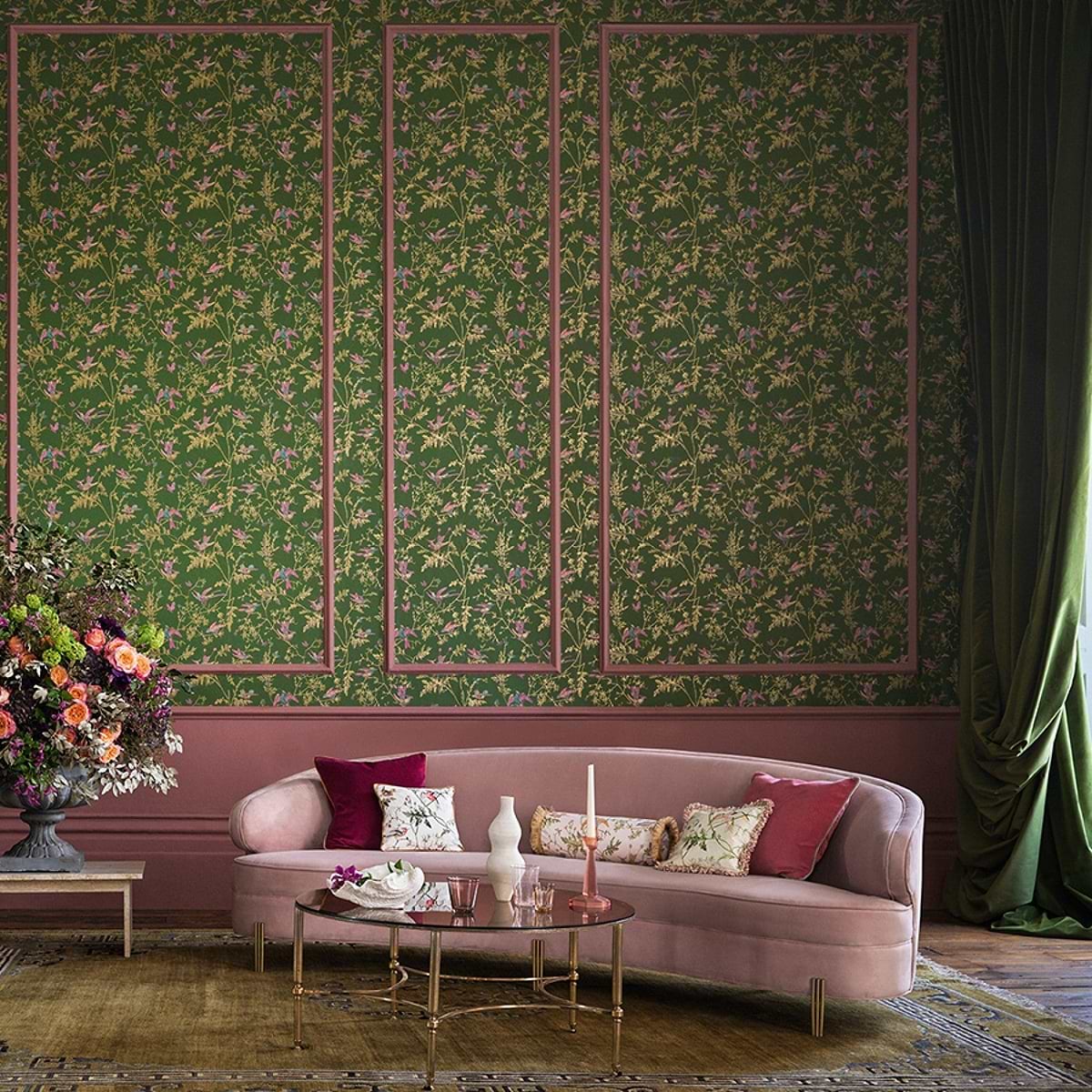 Selection of Hummingbirds wallpaper collection Cole and Son