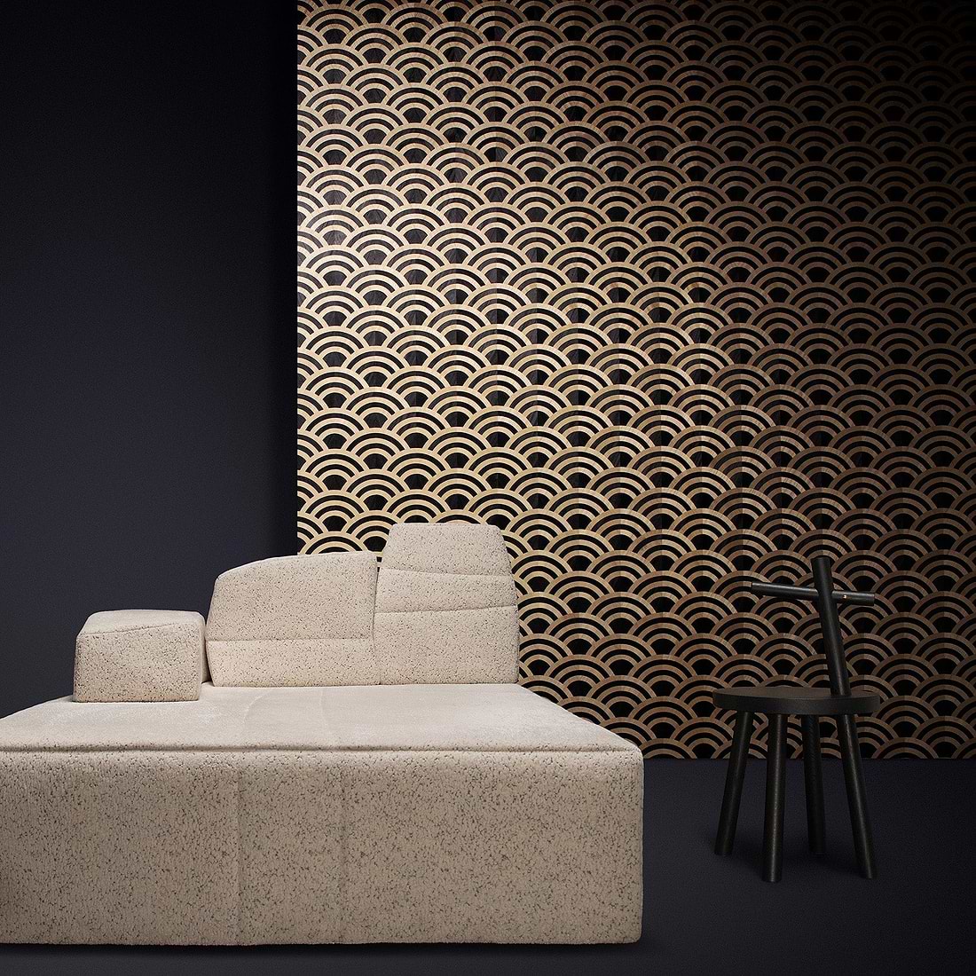 Tokyo Blue behangcollectie Moooi