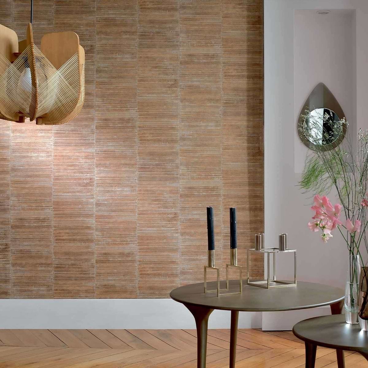 Anguille Big Croco Galuchat wallpaper collection Elitis