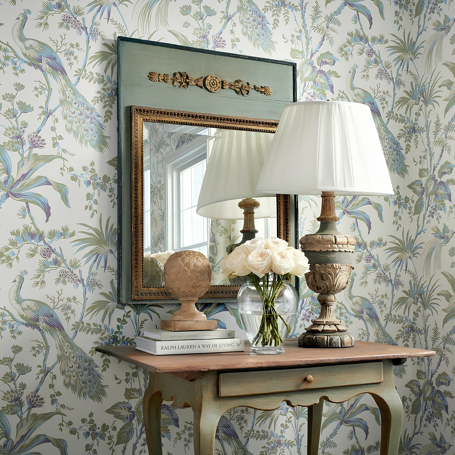 Anna French behang - Engelse Elegantie