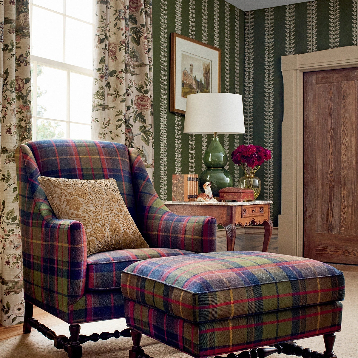 Boxwood Tapetenkollektion van Thibaut — Natuurlijke elegantie für een Farbeijnde uitstraling