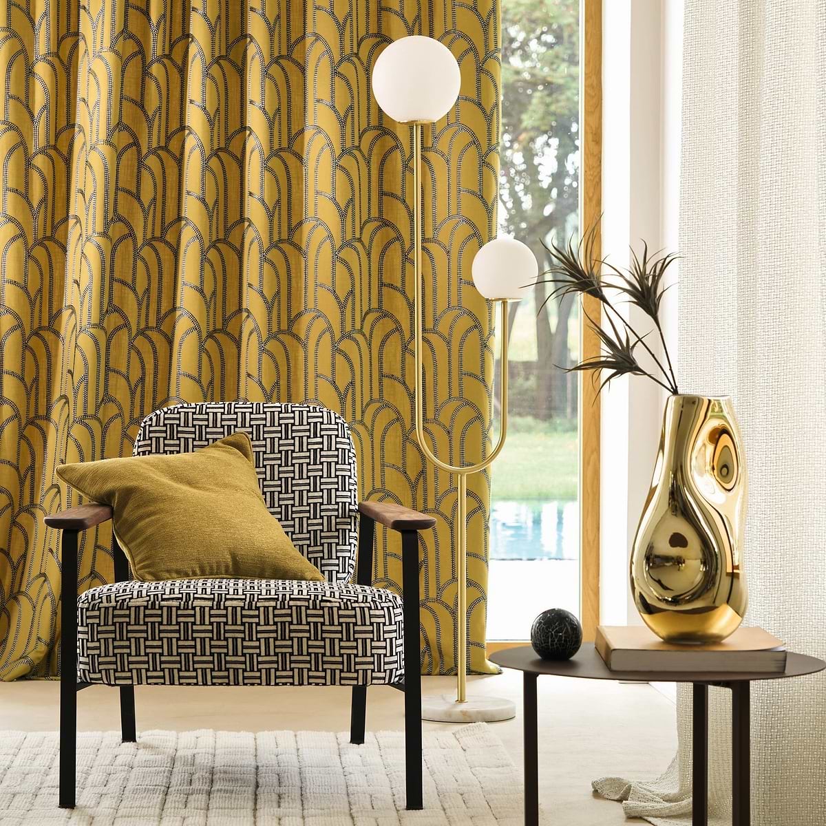 CHICAGO, CHICAGO CAM fabriccollectie van Camengo — Art Deco glamour and architectonische allure