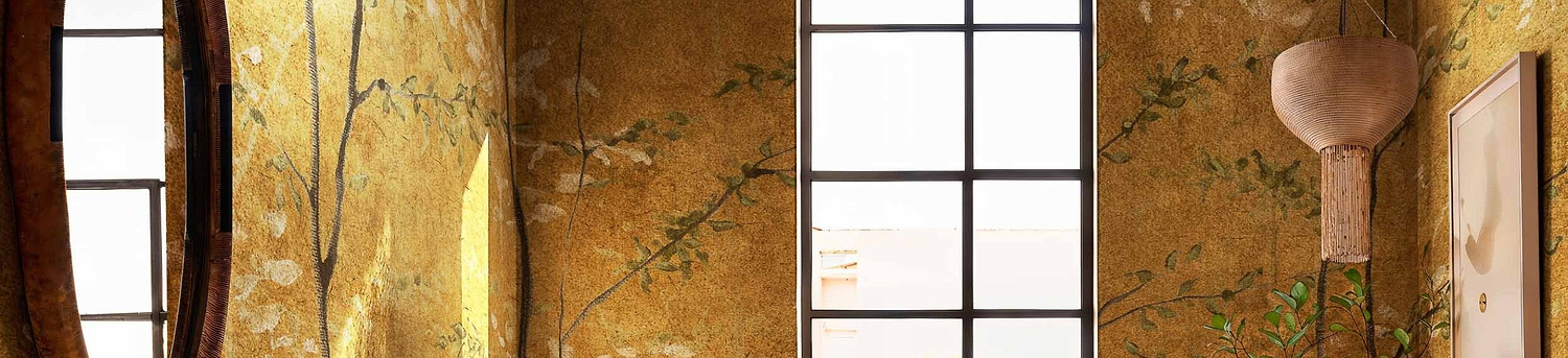 Goud behang op maat selected wallpapers
