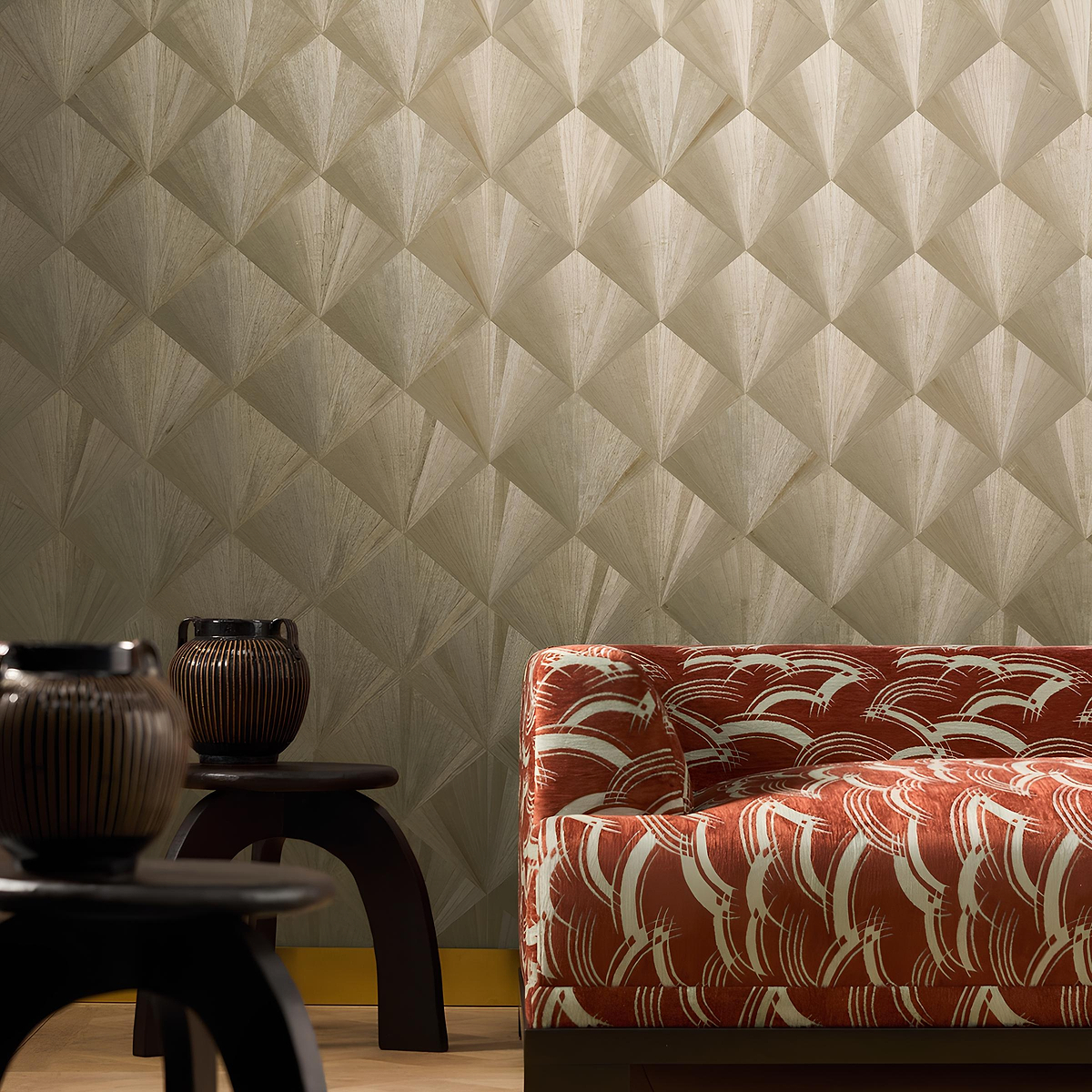 De Marqueteries behangcollectie van Nobilis – Tijdloze elegantie en verfijnde patronen