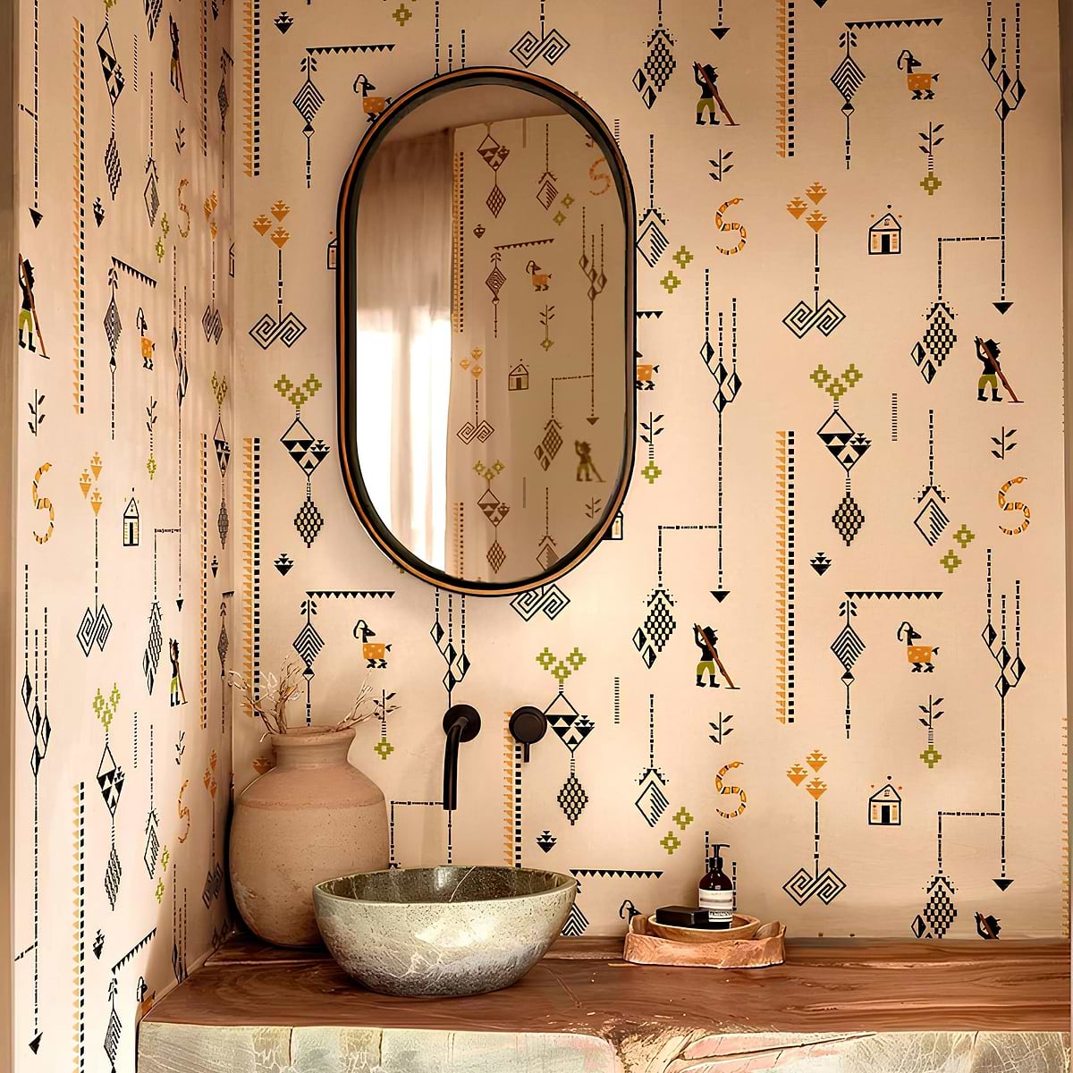 Sarape behangcollectie van Coordonné – Een eerbetoon aan Mexicaanse cultuur en textieltradities