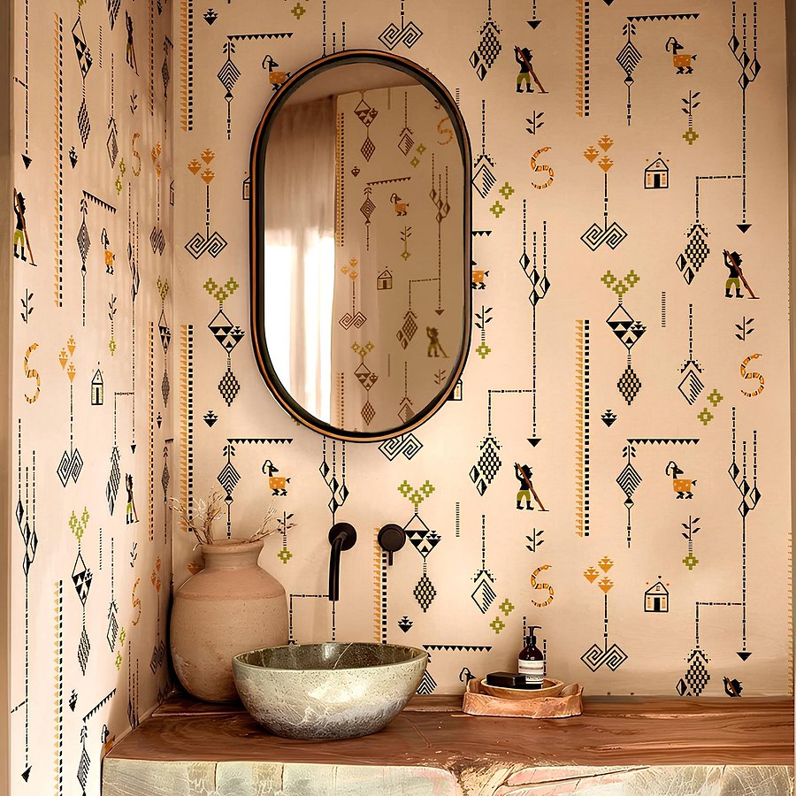 Sarape behangcollectie van Coordonné&nbsp;– Een eerbetoon aan Mexicaanse cultuur en textieltradities