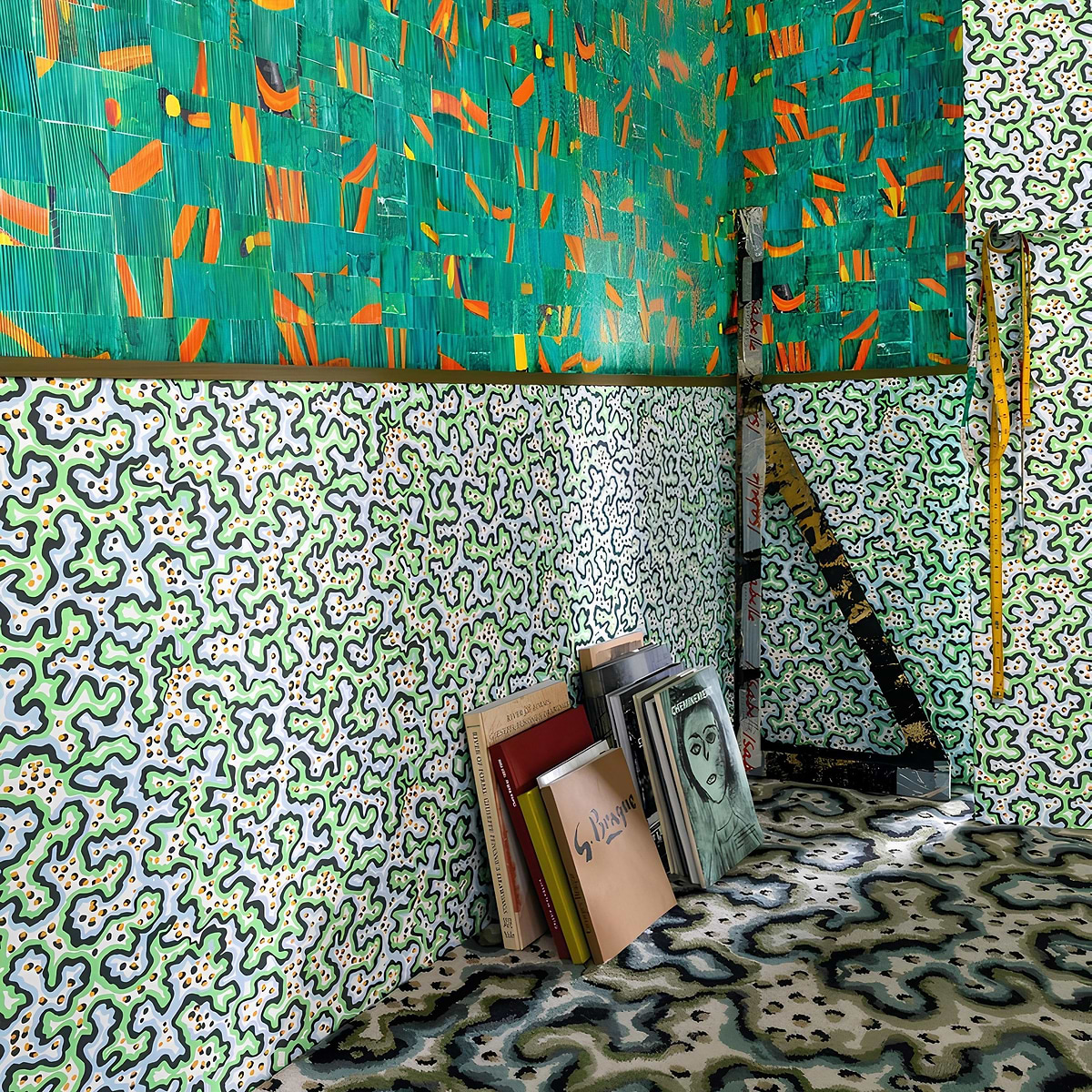 Memoires Colorees wallpaper collection van Pierre Frey — artistieke dromen in kleur and vorm
