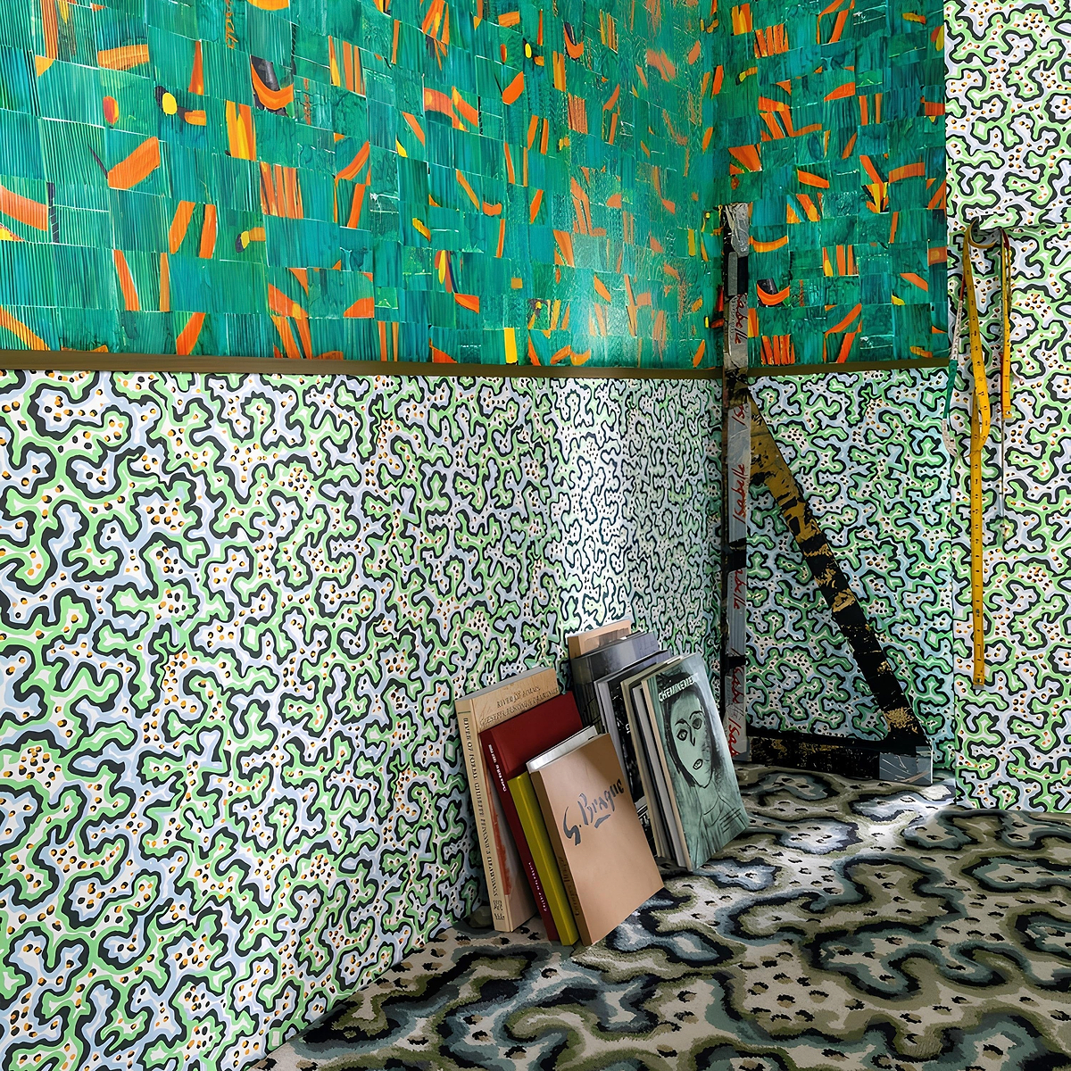 Memoires Colorees wallpaper collection van Pierre Frey — artistieke dromen in kleur and vorm