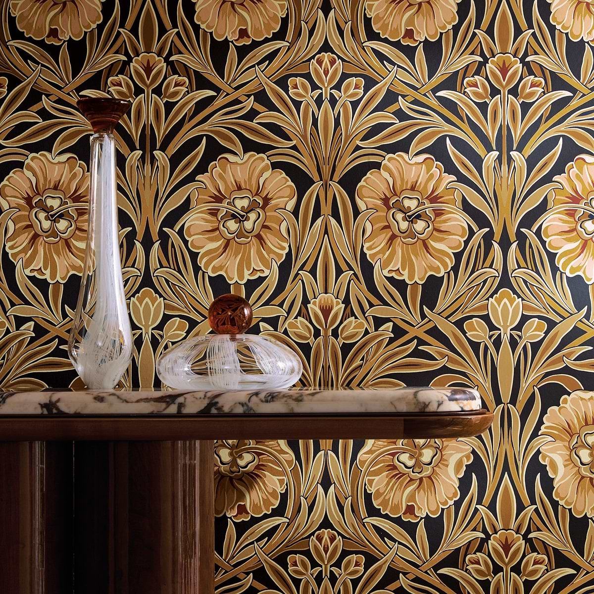 Isadora Tapetenkollektion van Casamance: Parijs in de roaring twenties op je muur