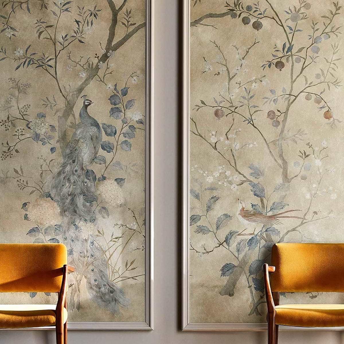 Kensington Walk Wallpapers Zoffany-Selected Wallpapers-Interiors