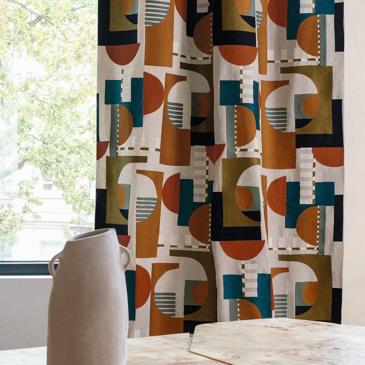 LES MODERNES Stoffcollectie van Casamance — Geometrische elegantie mit artistieke allure