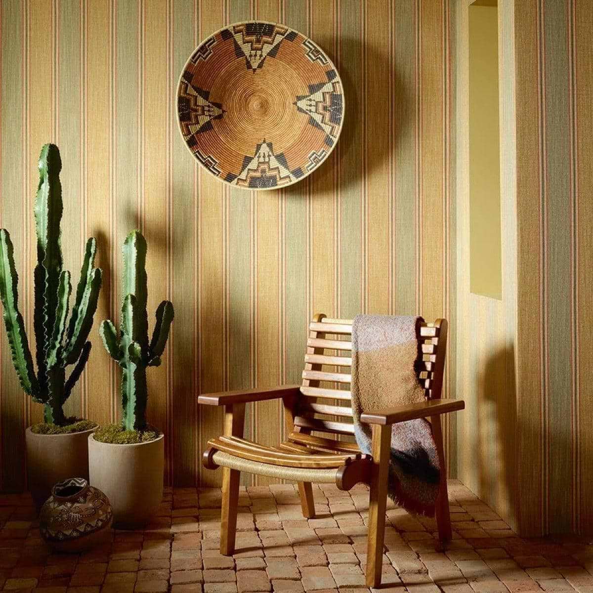 Paralleles I behangcollectie Pierre Frey-Selected Wallpapers-Interiors
