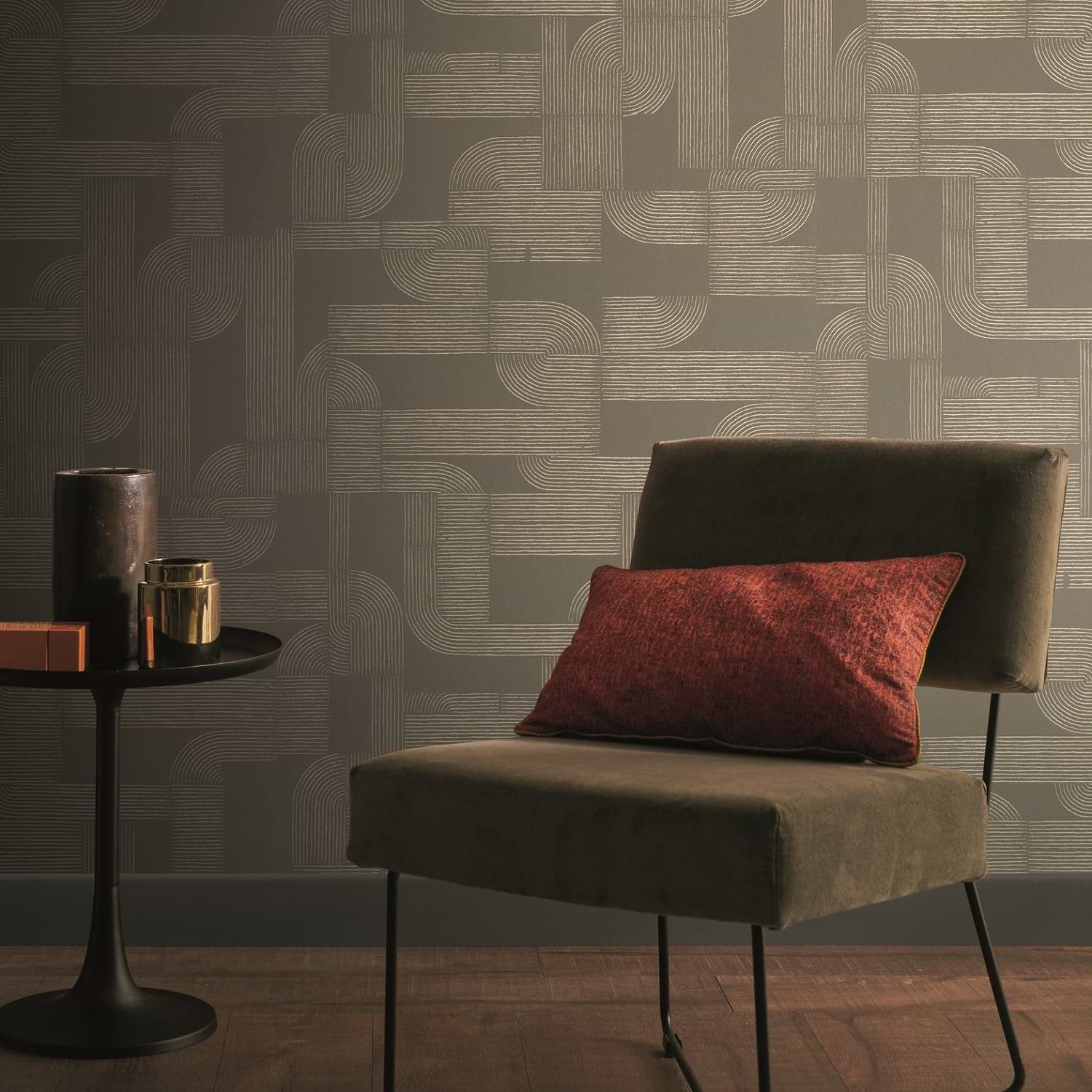 Retro Wallpaper: Nostalgische Charme for een Uniek Interieur