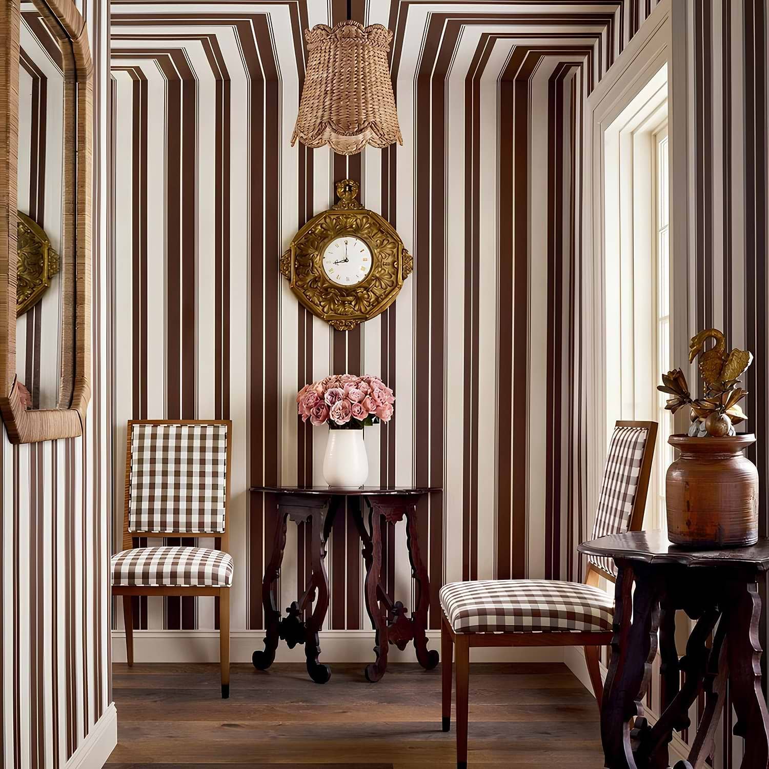 Stripes and checks resource Tapetenkollektion Thibaut