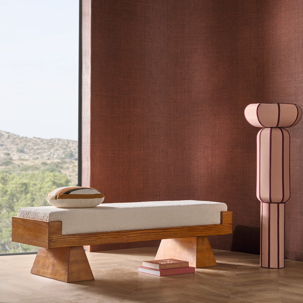 Tramis Tapetenkollektion van Casamance: pure vezels, rijke texturen und tijdloze uni’s