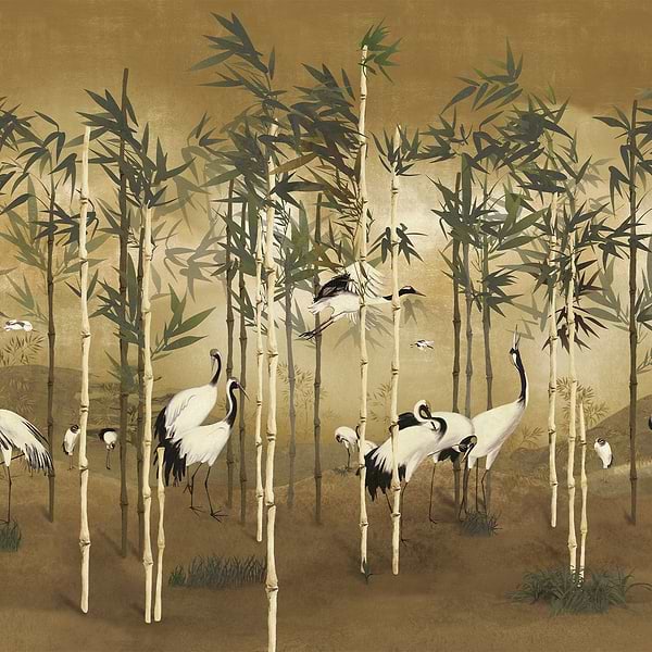 The Crown behang-Behang-Daisy James-Original-Vinyl-M2-Selected Wallpapers & Interiors