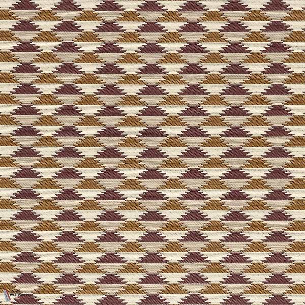 Moki stof-Casamance-Ocre terracotta-Meter (M1)-Selected Wallpapers-Interiors
