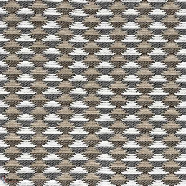 Moki stof-Casamance-Ocre turquoise-Meter (M1)-Selected Wallpapers-Interiors