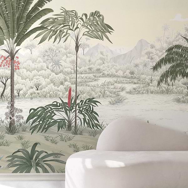 Riviere des Parfums Panels behang-Behang-Isidore Leroy-Selected Wallpapers &amp; Interiors