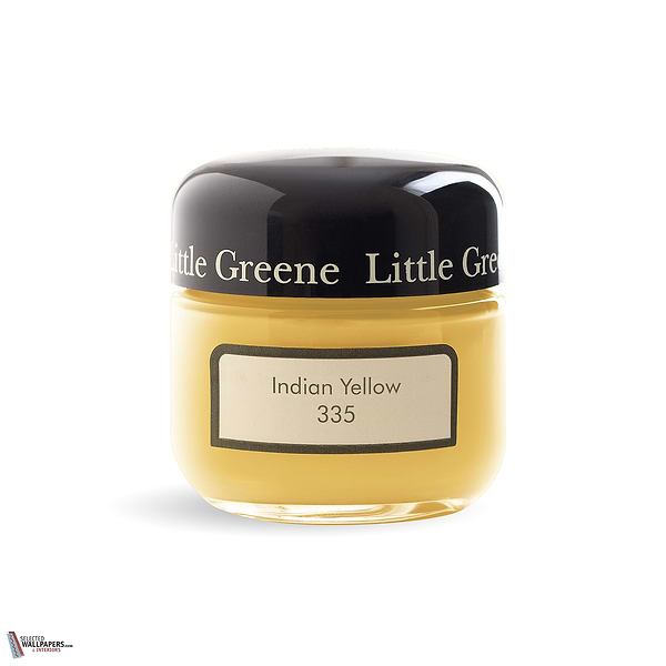 Indian Yellow verf Little Greene 335-Selected-Wallpapers-Interiors