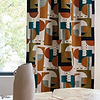 A Contretemps fabric-Casamance-Selected Wallpapers-Interiors