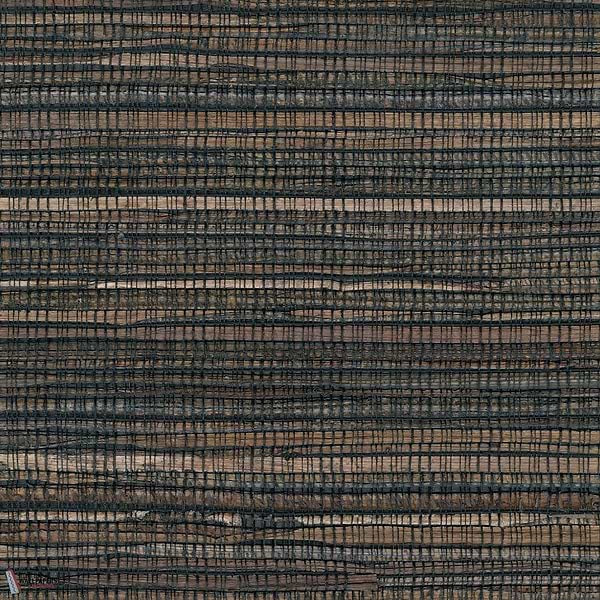 Abaca Brut behang-CMO Paris-Ardoise-Rol-Selected Wallpapers-Interiors
