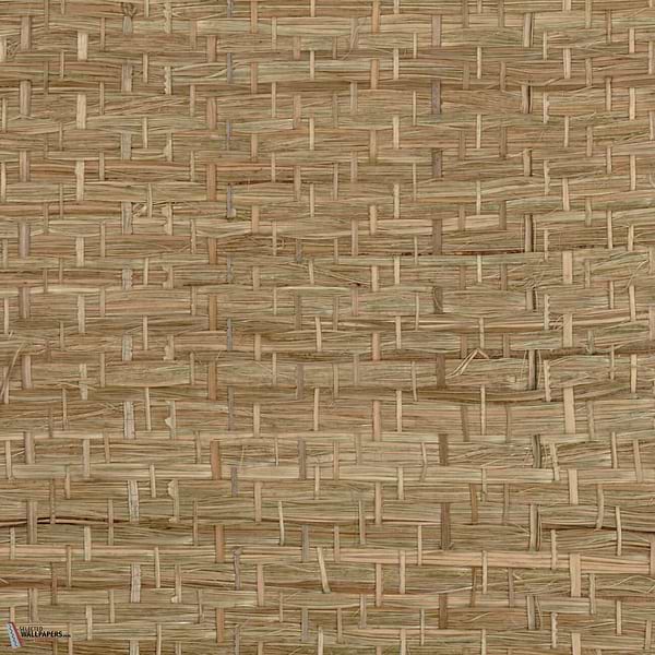 Abaca Herbace wallpaper-CMO Paris-Olive-Roll-Selected Wallpapers-Interiors