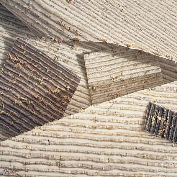 Abaca Métal behang-CMO Paris-Selected Wallpapers-Interiors