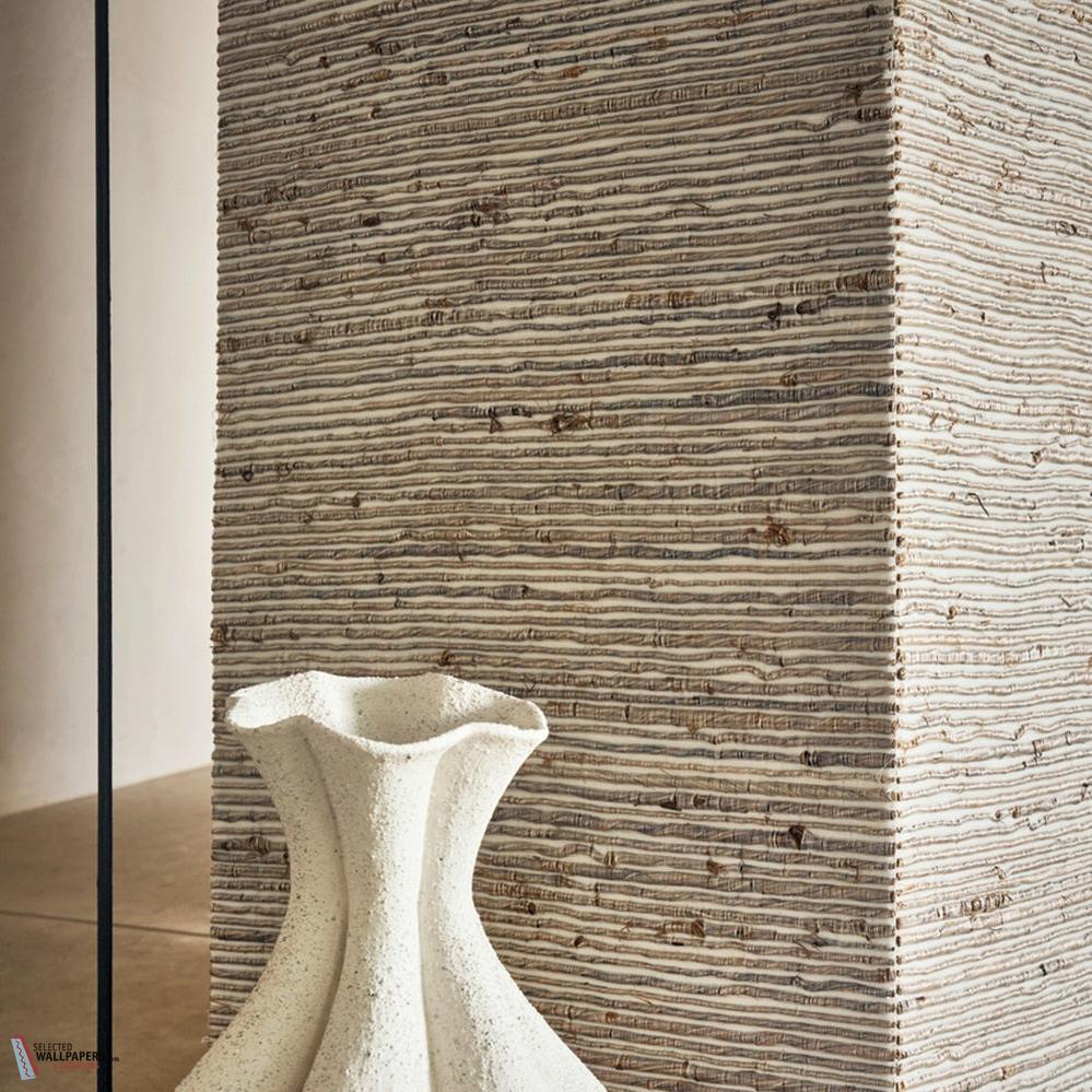 Abaca Métal behang-CMO Paris-Selected Wallpapers-Interiors