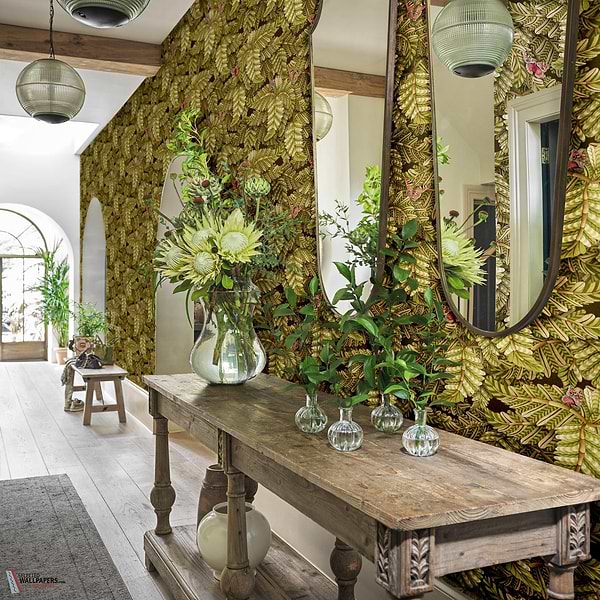 Acacia Canopy wallpaper-Cole & Son-Selected Wallpapers-Interiors