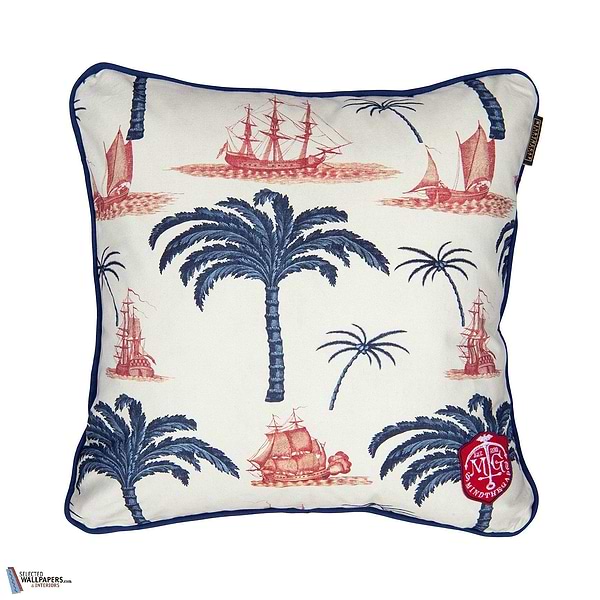 Aegean Kussen-Kussen-Mind the Gap-Kissen-Cushion-Taupe/Indigo-50 x 50 cm-Selected Interiors