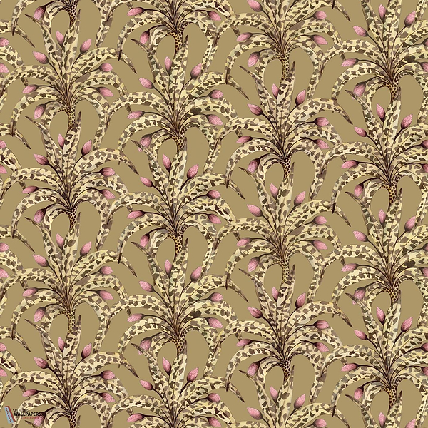 Afrika Damask behang-Cole & Son-Safari & Blush-Rol-Selected Wallpapers-Interiors
