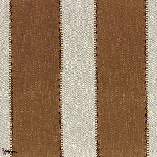 Agave stof-Casamance-Tabac-Meter (M1)-Selected-Wallpapers-Interiors