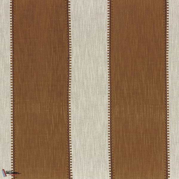 Agave stof-Casamance-Tabac-Meter (M1)-Selected-Wallpapers-Interiors