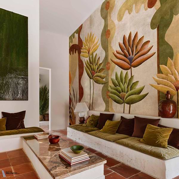 Ágaves behang-Coordonne-Selected Wallpapers-Interiors