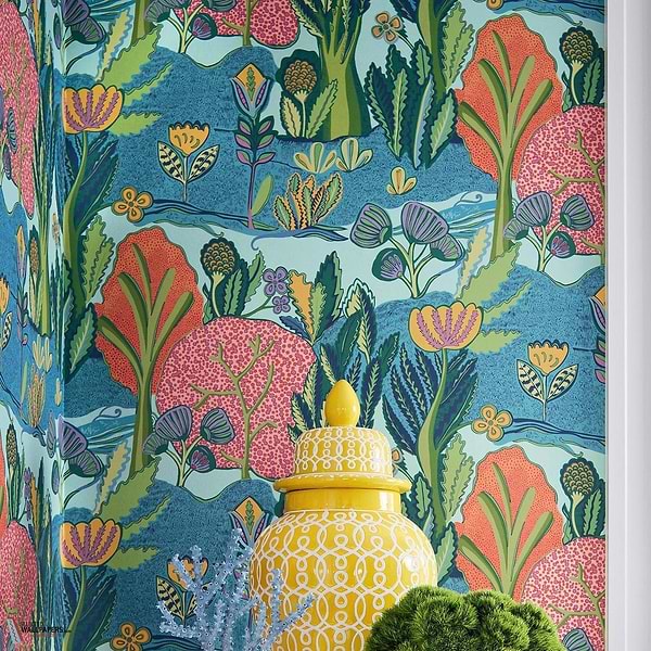 Albero behang-Thibaut-Selected Wallpapers-Interiors