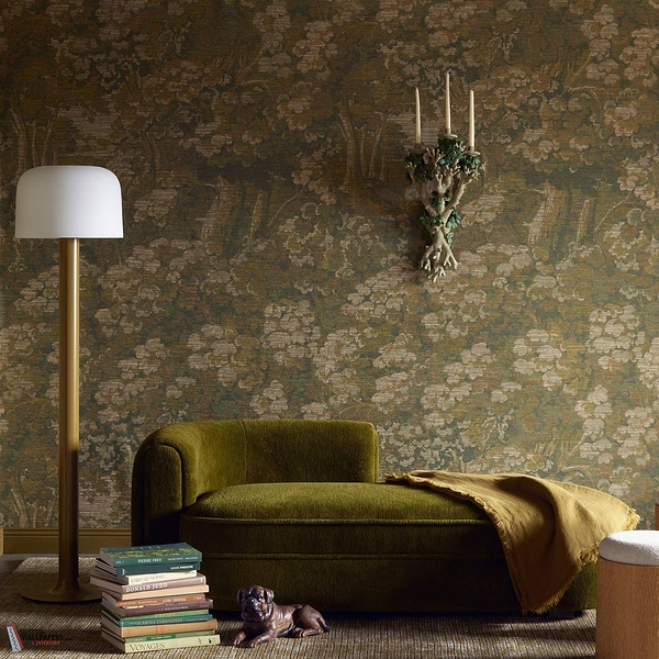 Alençon wallpaper-Pierre Frey-Selected Wallpapers-Interiors