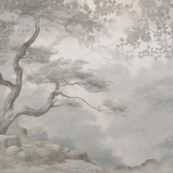 Alexander-Tecnografica-behang-tapete-wallpaper-Grey-Fabric Vinyl-Selected-Wallpapers-Interiors