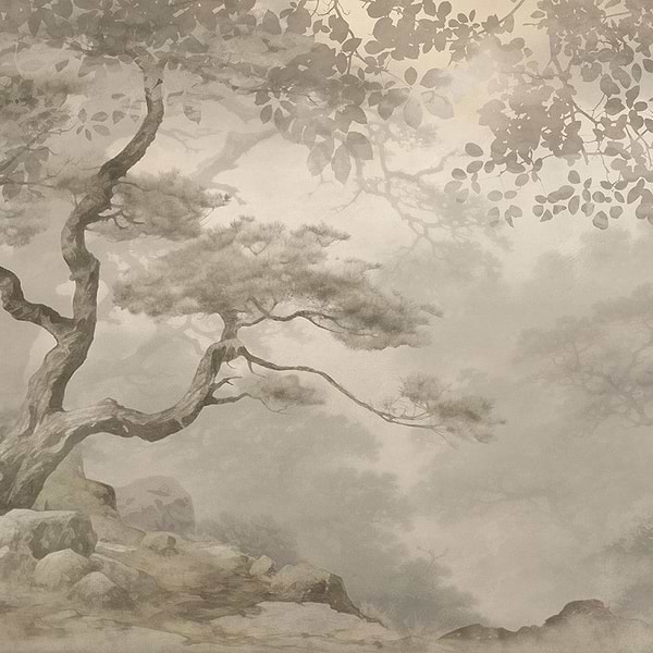 Alexander-Tecnografica-behang-tapete-wallpaper-Sepia-Fabric Vinyl-Selected-Wallpapers-Interiors