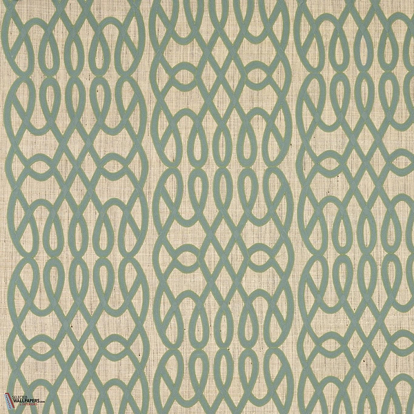 Alhambra wallpaper-Pierre Frey-Celadon-Meter (M1)-Selected Wallpapers-Interiors