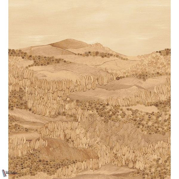 Almeria behang-Casamance-Mordore-Set-Selected Wallpapers-Interiors