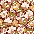 Amaryllis behang-Casamance-wallpaper-tapete-Grenat/Blush-Rol-Selected-Wallpapers-Interiors