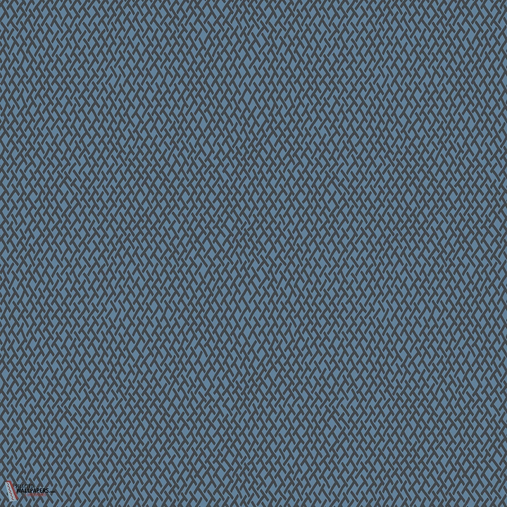 Amime behang-Behang-Farrow & Ball-Blue-Rol-Selected Wallpapers &amp; Interiors