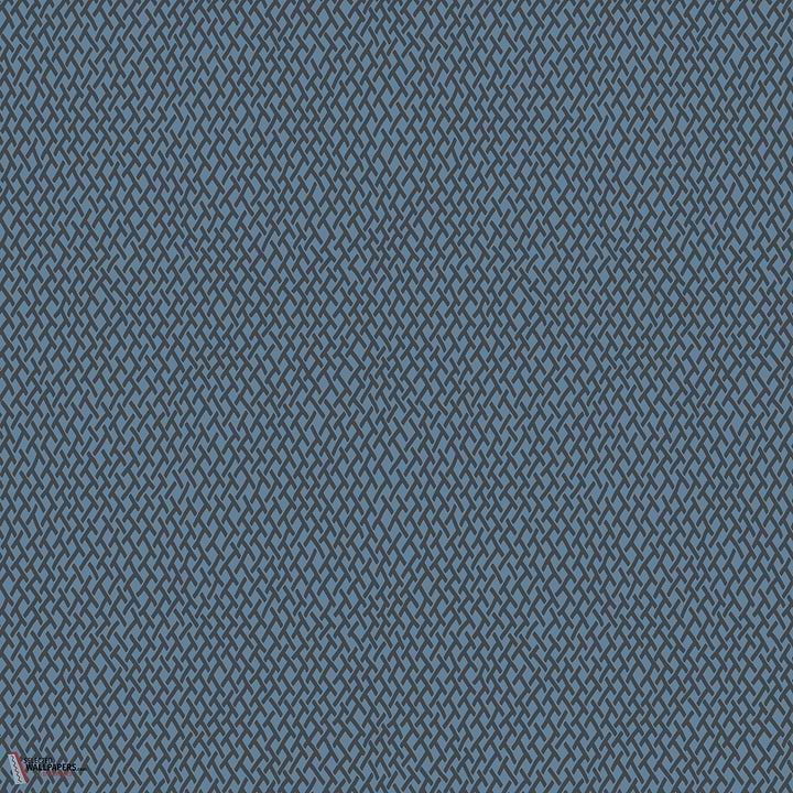 Amime behang-Behang-Farrow & Ball-Blue-Rol-Selected Wallpapers &amp; Interiors