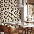 Ammonis behang-Les Dominotiers-wallpaper-tapete-Selected-Wallpapers-Interiors