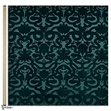 Anaconda Cut Velvet stof-House of Hackney-fabric-Selected-Wallpapers-Interiors